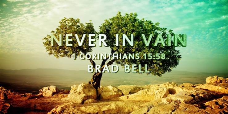 Thumbnail image for "1 Corinthians 15:58 / Never In Vain"