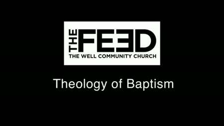 Thumbnail image for "John 3:22-36 / Theology of Baptism"