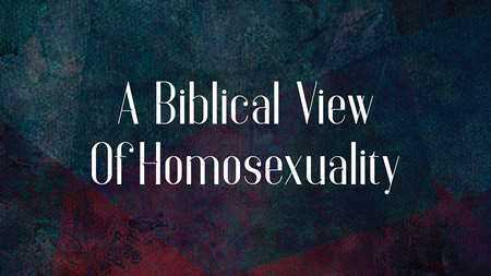 Thumbnail image for "A Biblical View of Homosexuality"