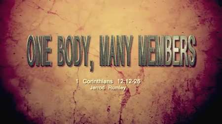 Thumbnail image for "1 Corinthians 12:12-26 / One Body, Many Members"