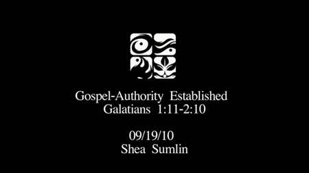Thumbnail image for "Galatians 1:11-2:10 / Gospel-Authority Established"