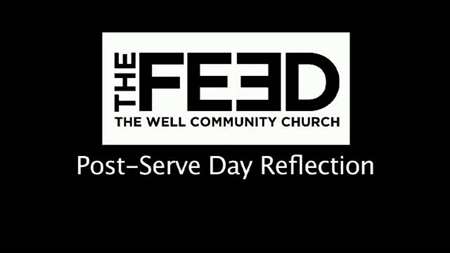 Thumbnail image for "Post-Serve Day Reflection [The Woman at the Well]"